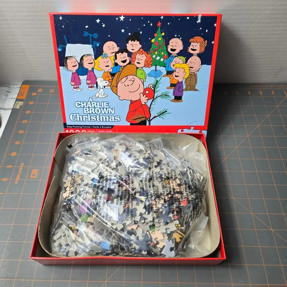A Charlie Brown Christmas 1000 Piece Puzzle Aquarius from Hallmark